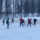 На ледовой площадке п. Красная Заря прошёл турнир по хоккею, посвящённый Дню защитника Отечества